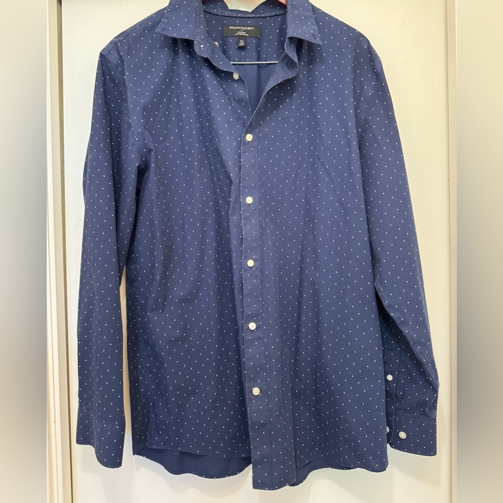 Banana republic men’s dress shirt slim fit XL - Picture 1 of 3